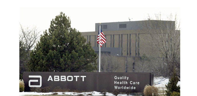 Abbott Laboratories headquarters in Abbott Park, Illinois. Abbott is the largest holder of Mylan after swapping its established-markets drug business 