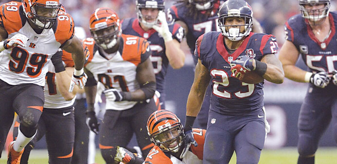 Foster, Texans run by Bengals