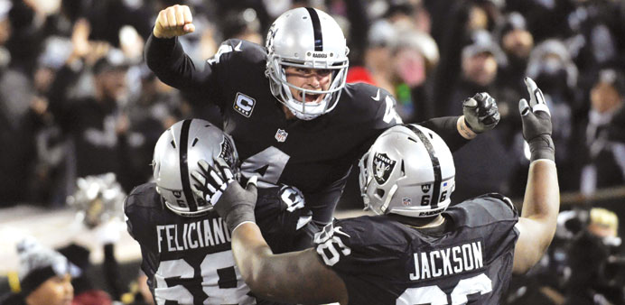 Thursday Night Football: Raiders down Chargers in overtime on Christmas Eve  