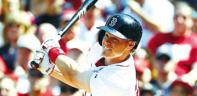 Holt hits for cycle in Red Sox win - Gulf Times