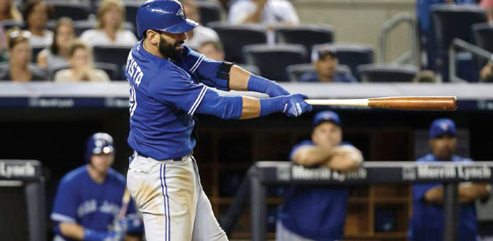 Bautista's homers lift Blue Jays over Yankees