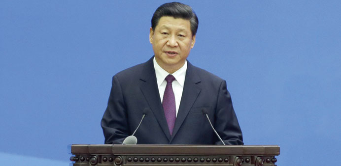 (File photo) Chinau2019s President Xi Jinping.