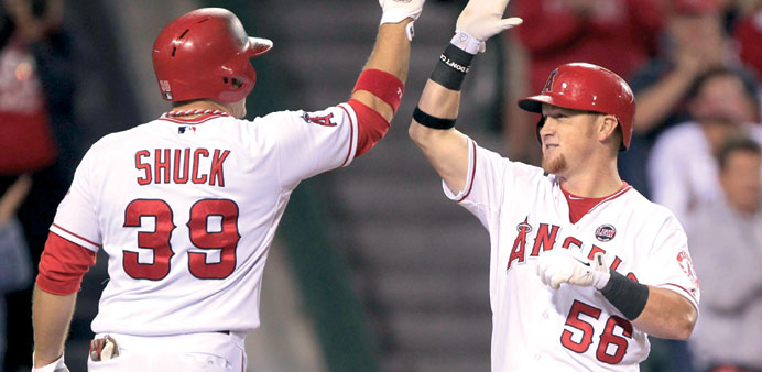 Angels' Kole Calhoun breaks through - Los Angeles Times