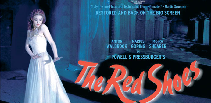 A poster for The Red Shoes.