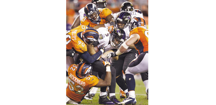 Denver Broncos 49-27 Baltimore Ravens - as it happened