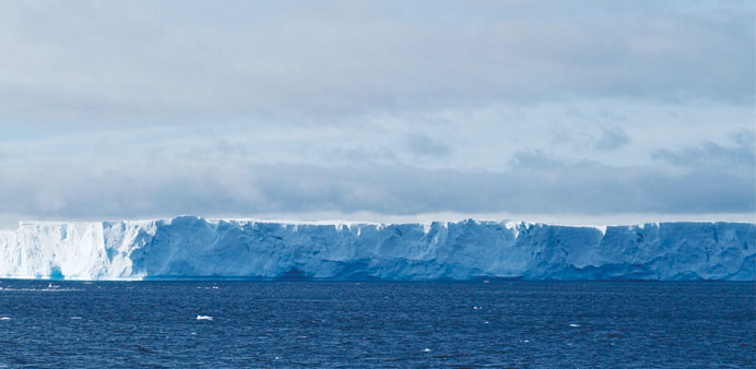 Antarctic ice sheet collapse may drown crops - Gulf Times