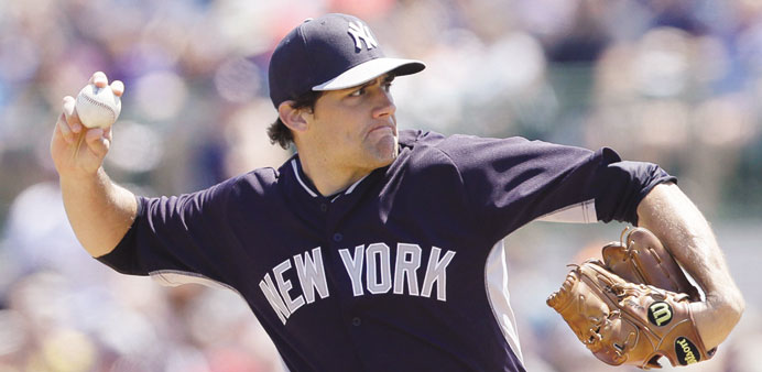 Nathan Eovaldi, Yankees' starter, out at least 2 weeks with