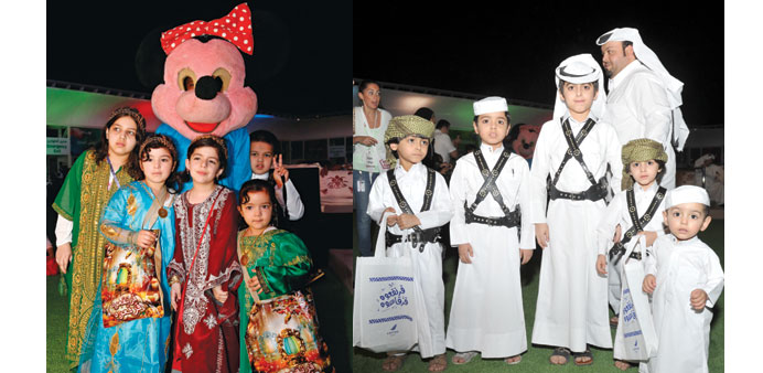 Children at the Aspire Garangao celebration. PICTURES: Jayaram